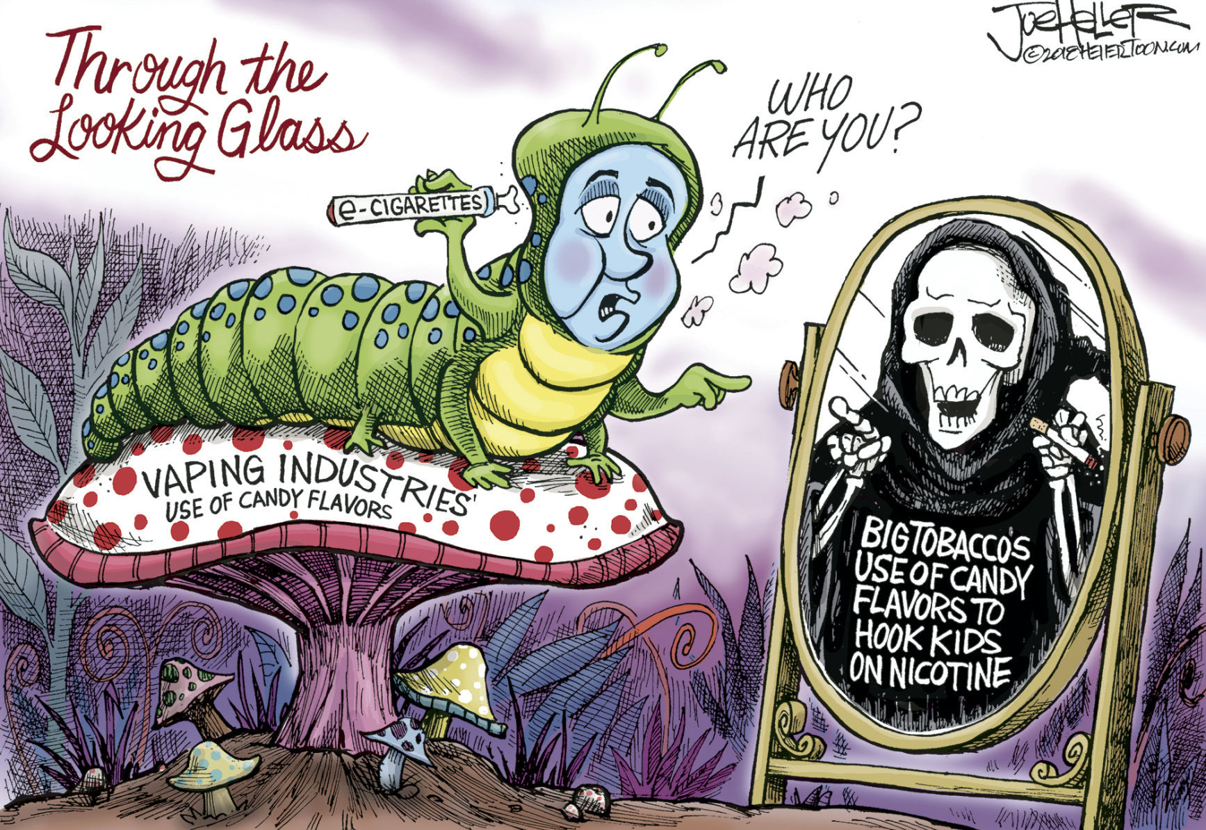 Vaping by Joe Heller